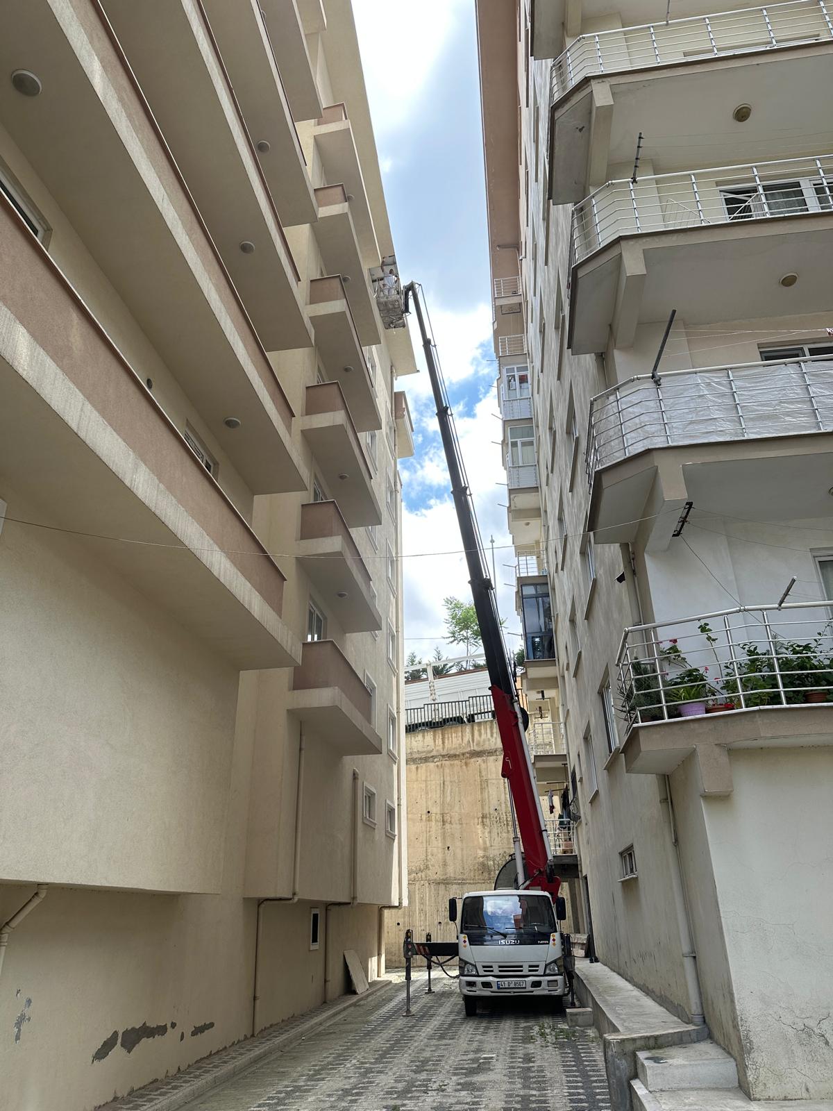 Köksallar Vinç operasyonu